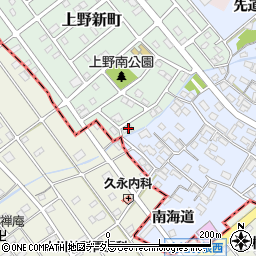 愛知県犬山市上野新町359周辺の地図