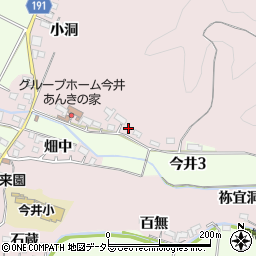 愛知県犬山市今井畑中57周辺の地図