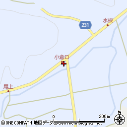 鳥取県鳥取市河原町水根417周辺の地図