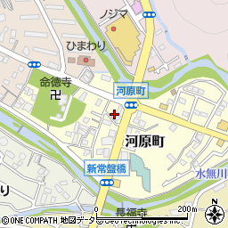 神奈川県秦野市河原町2-13周辺の地図