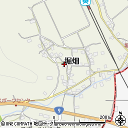 兵庫県養父市堀畑300周辺の地図