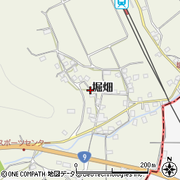 兵庫県養父市堀畑301周辺の地図