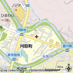 神奈川県秦野市河原町3-46周辺の地図