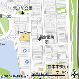 金沢シーサイドタウン並木一丁目第二団地１８－１３号棟周辺の地図