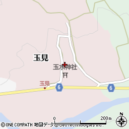 兵庫県養父市玉見91周辺の地図