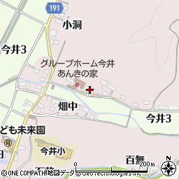 愛知県犬山市今井畑中48周辺の地図