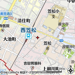 梶川指圧療室周辺の地図