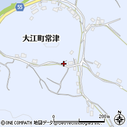 京都府福知山市大江町常津592周辺の地図