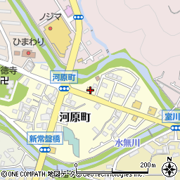 神奈川県秦野市河原町3-48周辺の地図