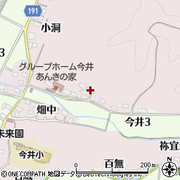 愛知県犬山市今井畑中56周辺の地図