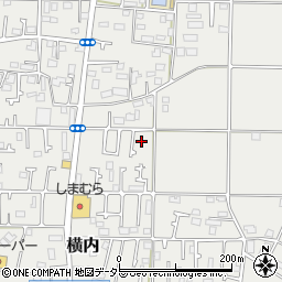 神奈川県平塚市横内3288周辺の地図