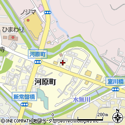 神奈川県秦野市河原町3周辺の地図