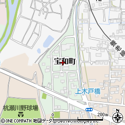 岐阜県大垣市宝和町周辺の地図