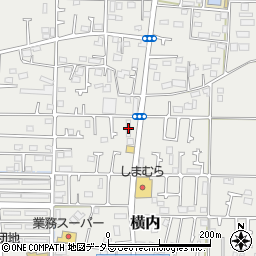 神奈川県平塚市横内3242周辺の地図