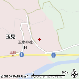 兵庫県養父市玉見14周辺の地図