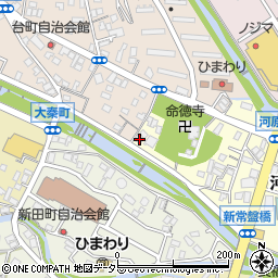 神奈川県秦野市河原町1-38周辺の地図