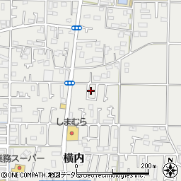 神奈川県平塚市横内3301周辺の地図