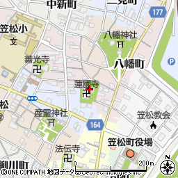 蓮国寺周辺の地図