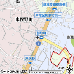 エクセル湘南周辺の地図