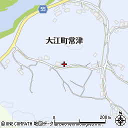 京都府福知山市大江町常津583周辺の地図