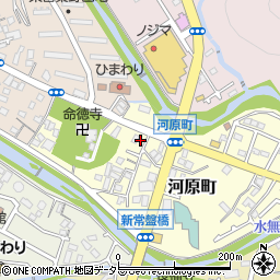 神奈川県秦野市河原町1-19-2周辺の地図