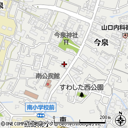 柳川荘周辺の地図