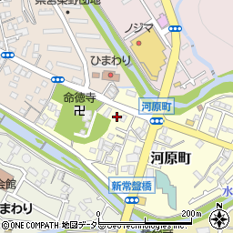神奈川県秦野市河原町1-17周辺の地図