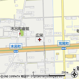 岐阜県大垣市木呂町160周辺の地図