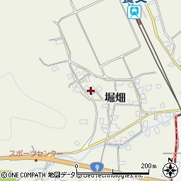 兵庫県養父市堀畑277周辺の地図