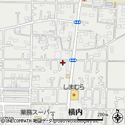 神奈川県平塚市横内3202周辺の地図