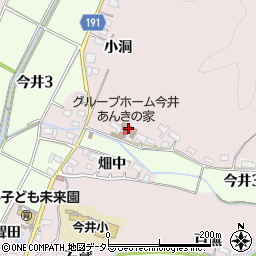 愛知県犬山市今井畑中46-1周辺の地図