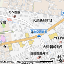 セブンイレブン出雲大津新崎２丁目店周辺の地図