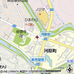 神奈川県秦野市河原町1-19-1周辺の地図
