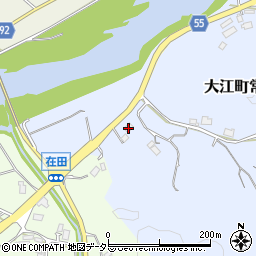 京都府福知山市大江町常津53周辺の地図