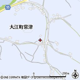 京都府福知山市大江町常津573周辺の地図