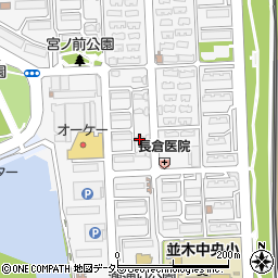 金沢シーサイドタウン並木一丁目第二団地１８－１０号棟周辺の地図