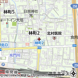 スーパー吉田屋周辺の地図