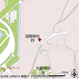 中日向公民館周辺の地図