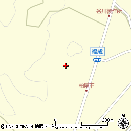 鳥取県西伯郡南部町福成2314周辺の地図