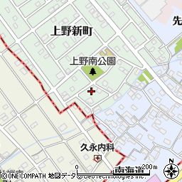愛知県犬山市上野新町331-2周辺の地図