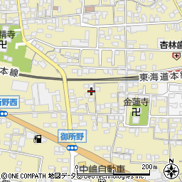 岐阜県不破郡垂井町1599周辺の地図