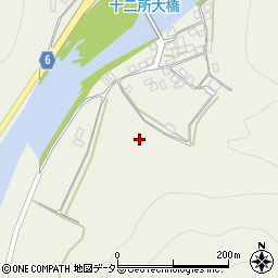 兵庫県養父市十二所1187周辺の地図