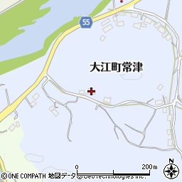 京都府福知山市大江町常津628周辺の地図