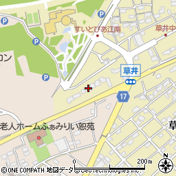 愛知県江南市草井町西425周辺の地図