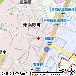 セジュール湘南周辺の地図