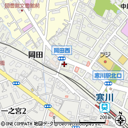湘南信用金庫寒川支店周辺の地図