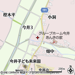 愛知県犬山市今井保町周辺の地図