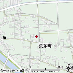 島根県出雲市荒茅町524周辺の地図