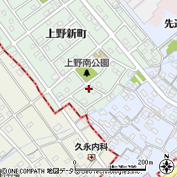 愛知県犬山市上野新町331-1周辺の地図