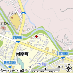 神奈川県秦野市河原町3-19周辺の地図